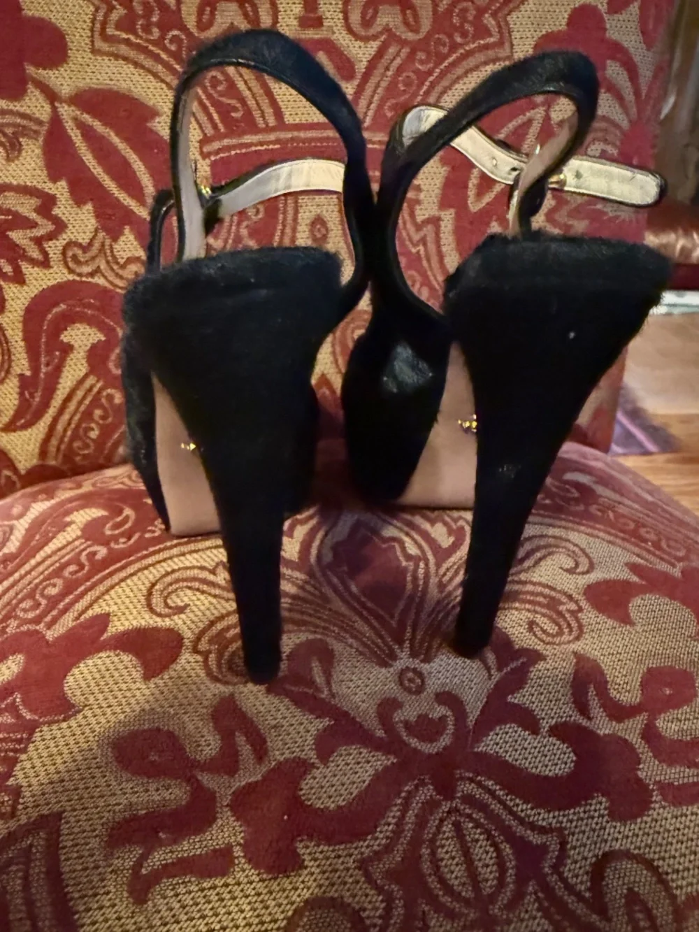High heal Prada shoes